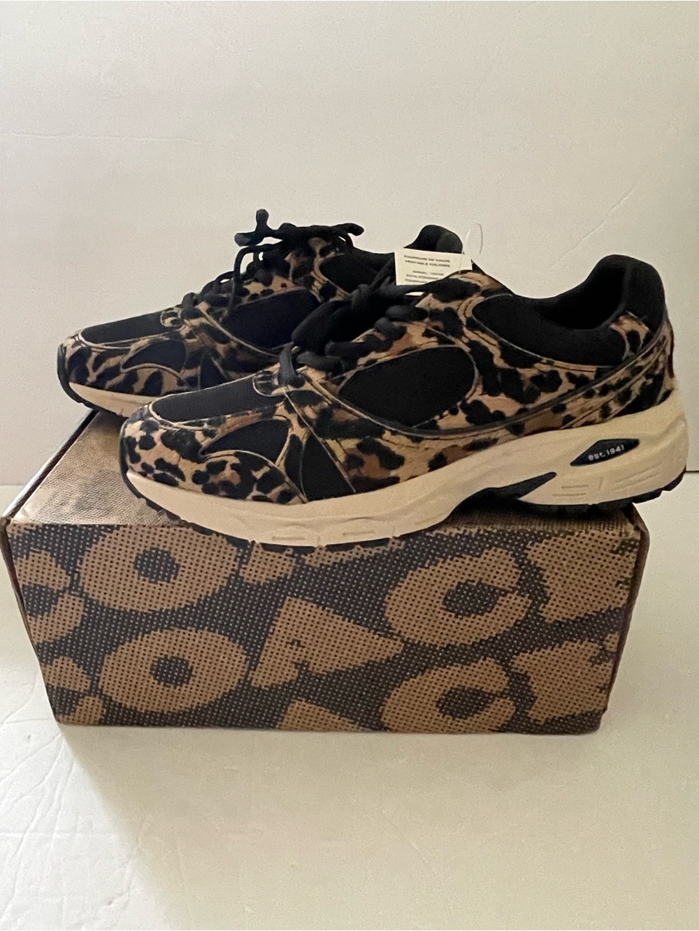 Coach Sport Sneaker With Leopard Print Size 9 - NWT** - Picture 3 of 8